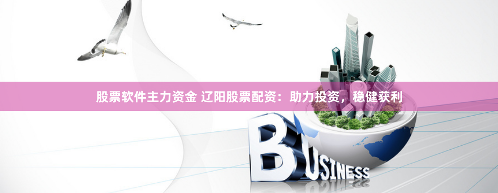 股票软件主力资金 辽阳股票配资：助力投资，稳健获利